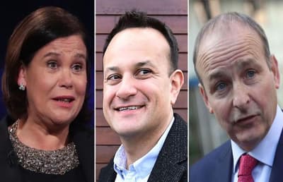 Ireland general election: Exit poll predicts 'tie'  between three main parties