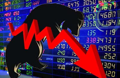Market crash, investors lost Rs 5.60 lakh crore in four days
