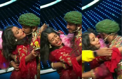 contestant Forcibly kissed singer neha kakkar on indian idol 12 stage