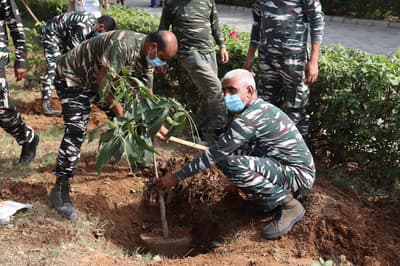 World's biggest Banyan and Peepal Tree Nursery foundation laid in Gurugram