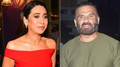 Karisma Kapoor reveals she cried over Suniel Shetty prank