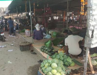 बाहर की मंडियों से सब्जियां मंगवा कर शुरू किया कारोबार