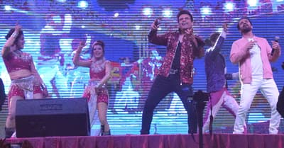 Sharad Mahotsav: Comedian Krishna gets giddy after seeing the crowd of spectators