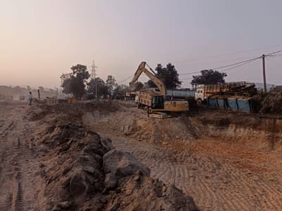 company started construction work on Sidhi-Singrauli highway