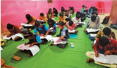 5 परीक्षा केन्द्रों में नवोदय विद्यालय चयन परीक्षा का चतुर्थ मॉक टेस्ट