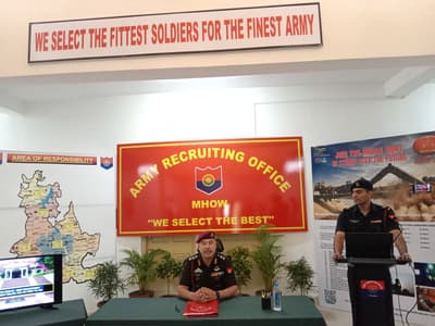 सेना भर्ती: प्रवेश परीक्षा के बाद र्ही शामिल हो पाएंगे भर्ती रैली में