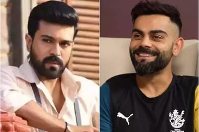 RRR actor Ram Charan expressed his desire to play Virat Kohli in the cricketer's biopic