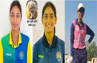 चौथे सुंदर कांति जोशी अवॉर्ड : सुमन मीणा, सिद्धि शर्मा और पर्ल बाणावत बनीं सर्वश्रेष्ट महिला क्रिकेटर