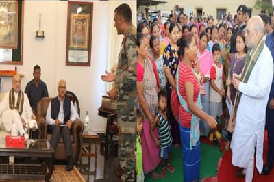 मणिपुर दौरे पर गृह मंत्री अमित शाह