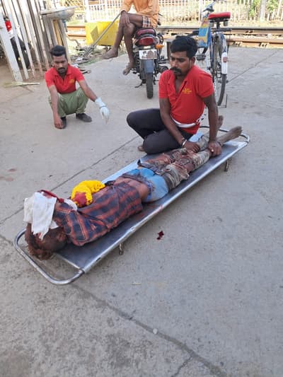 Injured youth found on railway track, kept waiting for 108 ambulance for two hours