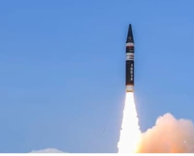 नई पीढ़ी की बैलिस्टिक मिसाइल 'अग्नि प्राइम' का सफल परीक्षण