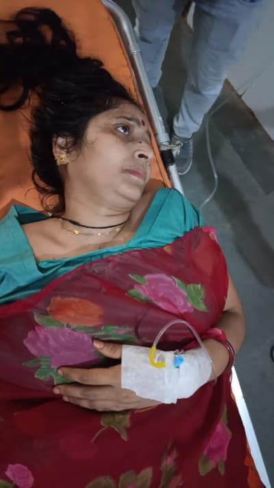 Woman died during treatment in Gwalior, the accused shot her in the chest