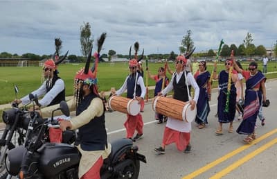 स्वतंत्रता दिवस के मौके पर अमेरिका की सडकों पर छत्तीसगढ़ का आदिवासी NACHA,  सीएम बघेल ने दी बधाईबात