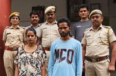 A young man and a girl arrested for selling drugs in udaipur