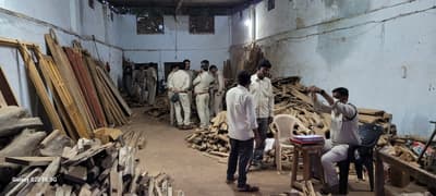 Forest department sealed two saw machines and a furniture mart