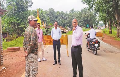 Police checking on Orissa border before elections