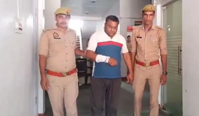 police broke hand with which the student was molested