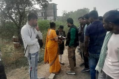 Girl student's accident in Jalaun