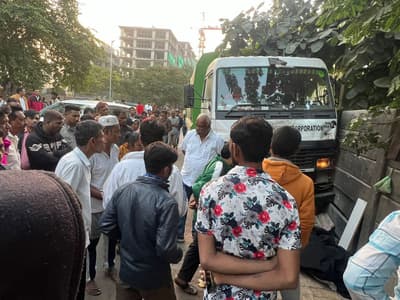 अहमदाबाद: रोक के बावजूद दिन में यमदूत बन कर घूम रहे भारी वाहन, वासणा में दंपत्ति को कुचला, हेबतपुर में मां-पुत्री की मौत