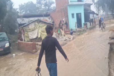 Flood like situation in village due to canal cutting